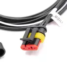 VHBW Husqvarna 588 76 50-03, 588 76 50-06 Low Voltage Cable 3m