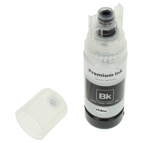 VHBW Epson 102 Nachfüll-Tinte Dye Schwarz, 70 ml