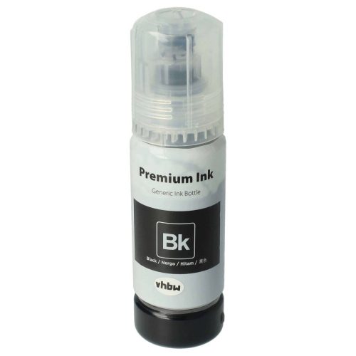 VHBW Epson 102 Nachfüll-Tinte Dye Schwarz, 70 ml