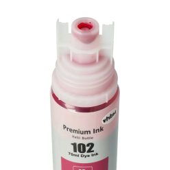 Epson 102 Dye Magenta Refill Ink, C13T03R340, 70 ml