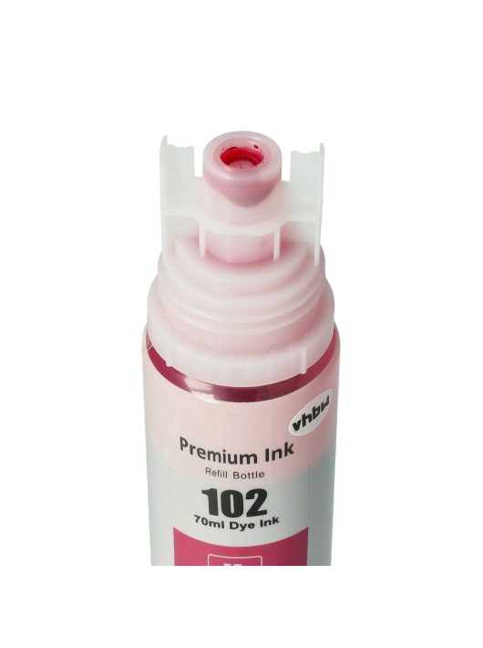 Epson 102 Dye Magenta Refill Ink, C13T03R340, 70 ml