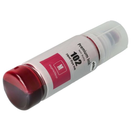 VHBW Epson 102 Dye Magenta Refill Ink, C13T03R340, 70 ml