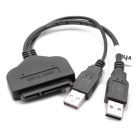 VHBW SATA III-USB 3.0 Külső Merevlemez-Adapter Kábel, HDD, SSD, Plug-and-Play, Fekete