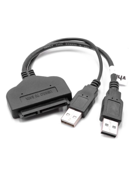 SATA III-USB 3.0 Külső Merevlemez-Adapter Kábel, HDD, SSD, Plug-and-Play, Fekete