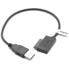VHBW Slimline SATA II 13-pin CD DVD USB Cable Adapter