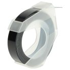 VHBW Dymo 520109, 0898130, S0898130 3D Embossing Label Tape - 9 mm White-Black