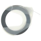 VHBW Dymo 520109, 0898130, S0898130 3D Embossing Label Tape - 9 mm White-Black