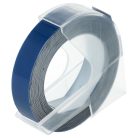 VHBW Dymo 0898100, 520106, S0898140 - 3D embossed label tape - 9 mm - white-blue
