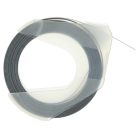 VHBW 3D Embossed Label Tape Dymo 520109, 0898130, S0898130 replacement - 9 mm White-Black