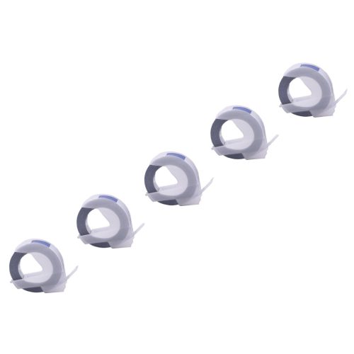 VHBW 3D Embossed Label Tape Dymo 520106, S0898140 - 9 mm White-Blue