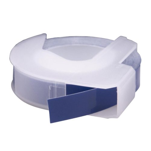 VHBW 3D Embossed Label Tape Dymo 520106, S0898140 - 9 mm White-Blue