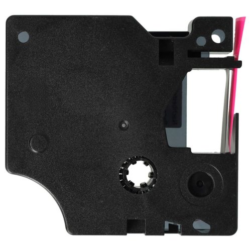 VHBW Dymo D1 Label Tape, 1933238-1, 12 mm, Black-Pink