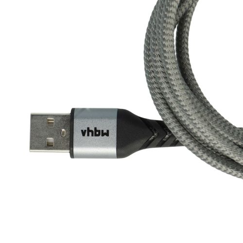 Villámkábel - USB megfelelő 1. generációs Apple AirPods Apple iOS - fekete szürke, 180 cm