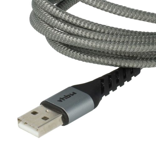 Villámkábel - USB megfelelő 1. generációs Apple AirPods Apple iOS - fekete szürke, 180 cm