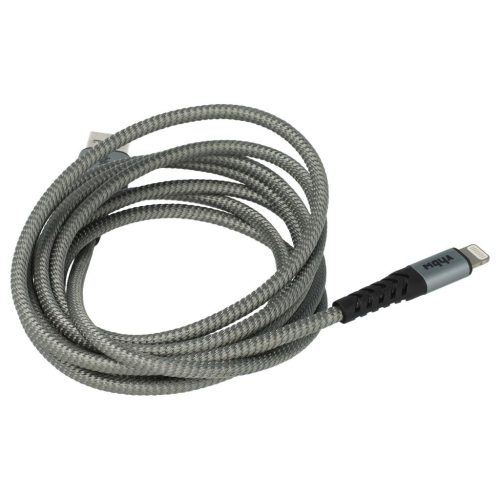Villámkábel - USB megfelelő 1. generációs Apple AirPods Apple iOS - fekete szürke, 180 cm
