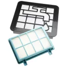 VHBW Philips FC8010/01 Filter Set, 432200494471, 432200538211 - 3 pcs