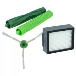   VHBW Service Kit iRobot Roomba E5, E6, E7, i7 Robot Vacuum - 8 pieces