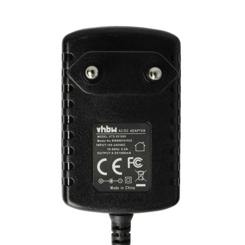 VHBW Power Adapter for Philips 996580002717 for Philips DAB Radio, VHF Radio, Kitchen Radio - 114 cm