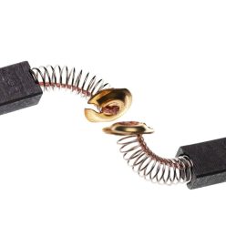   VHBW Makita 191941-2, 194547-5 Carbon Brush 2x, 7 x 11 x 18 mm