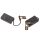 VHBW Bosch 1617014122 Carbon Brush, 6.3 x 12.5 x 22 mm, 2 pieces