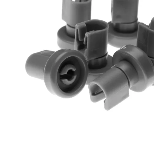 VHBW Privileg / Quelle Dishwasher Upper Basket Wheel, 8x, 25mm Diameter