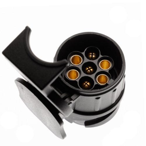 VHBW Auto Anhängeradapter 13-polig - 7-polig Stecker - 12 V