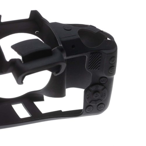 VHBW Canon EOS M50 tok - szilikon, fekete