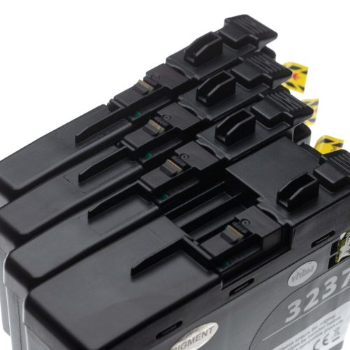 VHBW Ink Cartridge Set LC-3237BK, LC3237BK, LC3237C, LC-3237C - B/C/M/Y