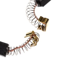   VHBW Makita CB-70, 191914-5 Carbon Brush 2x, 5 x 8 x 12.5 mm + Spring