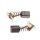 VHBW Makita CB-430 Carbon Brush, 7 x 7.3 x 11 mm, 2 pcs