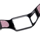 VHBW TomTom Smartwatch Csuklópánt - 237 mm, Szilikon, Fekete, Rózsaszín