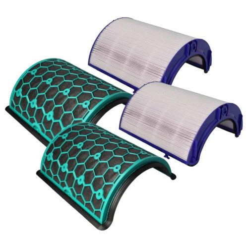 VHBW Dyson 968707-04, 968707-05 2 részes szűrőkészlet - aktívszén szűrő, HEPA szűrő