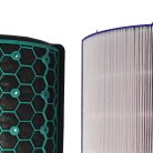 VHBW Dyson 968707-04, 968707-05 2 részes szűrőkészlet - aktívszén szűrő, HEPA szűrő