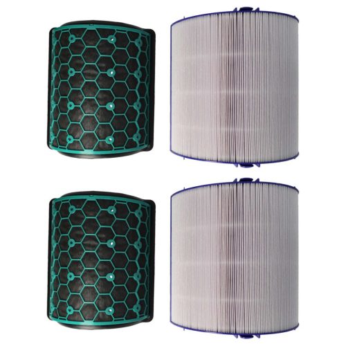 VHBW Dyson 968707-04, 968707-05 2 részes szűrőkészlet - aktívszén szűrő, HEPA szűrő