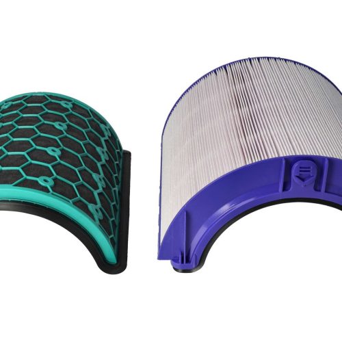 VHBW Dyson 968707-04, 968707-05 2 részes szűrőkészlet - aktívszén szűrő, HEPA szűrő