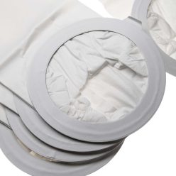   VHBW Nilfisk 1471097500 Porszívótasak / porzsák, 5x, Clarke Papír