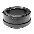 VHBW Adapter Ring Canon EOS R, RP - RF Mount Nikkor AI, Black, Silver