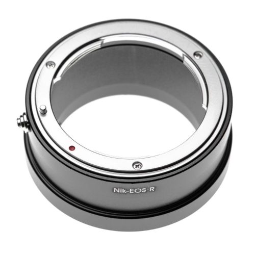 VHBW Adapter Ring Canon EOS R, RP - RF Mount Nikkor AI, Black, Silver