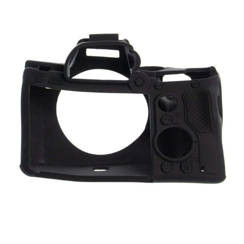 VHBW Sony Alpha 9, 7 III, 7R III Tasche - Silikon, Schwarz