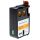 VHBW Dymo 1868767 Label Tape - 19mm, Black-Orange, Vinyl