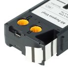 VHBW Dymo 1868752 Label Tape - 19 mm, Black-White, Vinyl