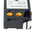 VHBW Dymo 1868752 Label Tape - 19 mm, Black-White, Vinyl