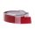 VHBW Dymo 0898152 3D Embossing Label Tape - 12 mm, White-Red