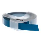 VHBW Dymo S0898240, 0898240, 520101 3D Embossing Label Tape - 9 mm, White-Dark Blue