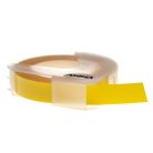 VHBW Dymo 0898220, S0898220, 520101 3D Embossing Label Tape - 9 mm, White-Bright Yellow