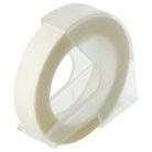 VHBW Dymo 0898100, S0898100, 520101 3D Embossed Label Tape - 9 mm, White-Clear