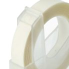 VHBW Dymo 0898100, S0898100, 520101 3D Embossed Label Tape - 9 mm, White-Clear