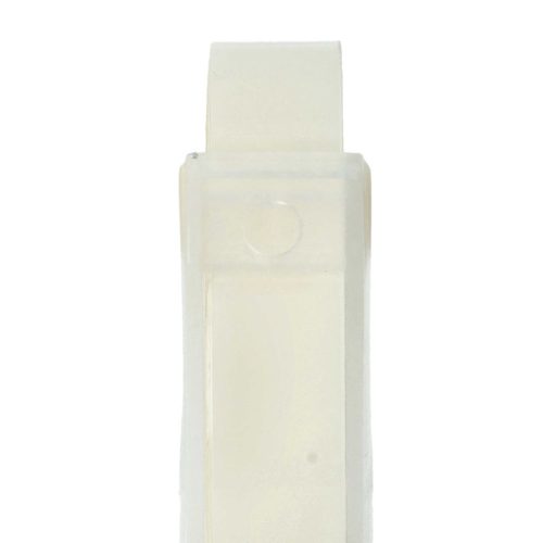 VHBW Dymo 0898100, S0898100, 520101 3D Embossed Label Tape - 9 mm, White-Clear