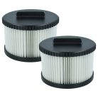 VHBW Porszívó Szűrő Dewalt DWV9330 - 2x HEPA Szűrő