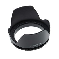   VHBW Lens Hood for 95 mm Lens - Black Tulip Shaped Lens Shade